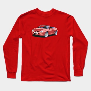 MG MGF NightFire Red Car Long Sleeve T-Shirt